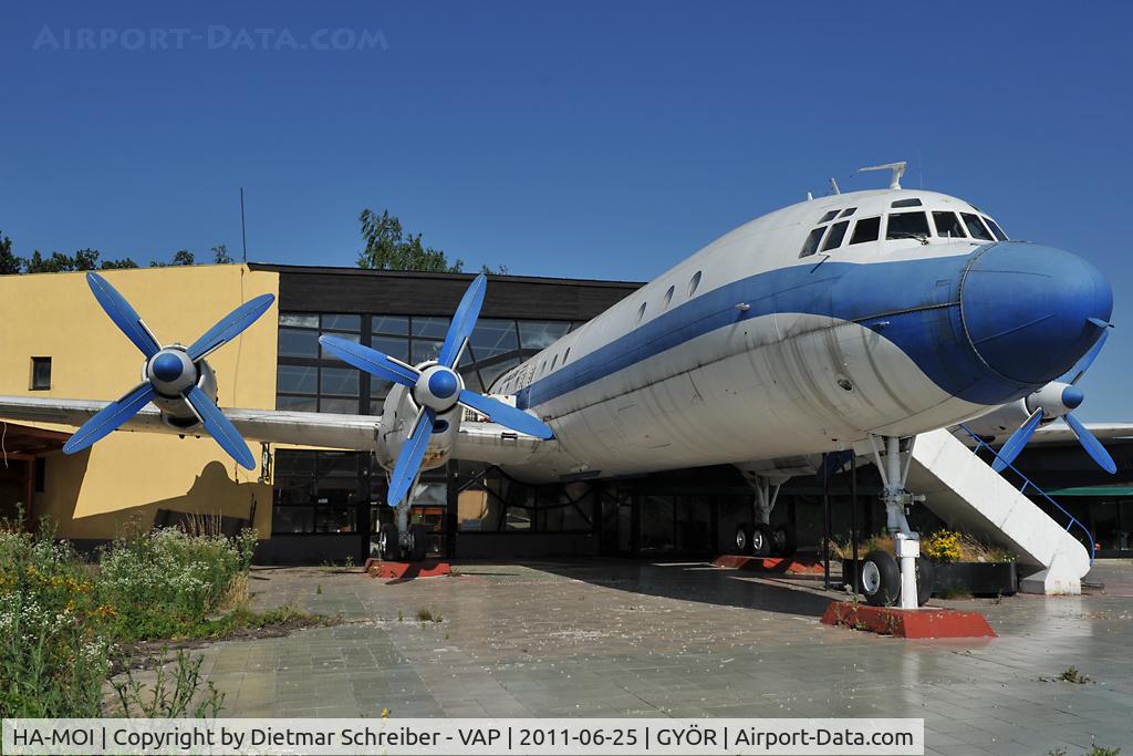 HA-MOI, Ilyushin Il-18D C/N 187010002, ex Malev Ilyushin 18