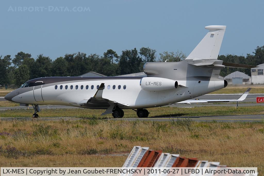 LX-MES, 2010 Dassault Falcon 7X C/N 097, Global Jet Luxembourg