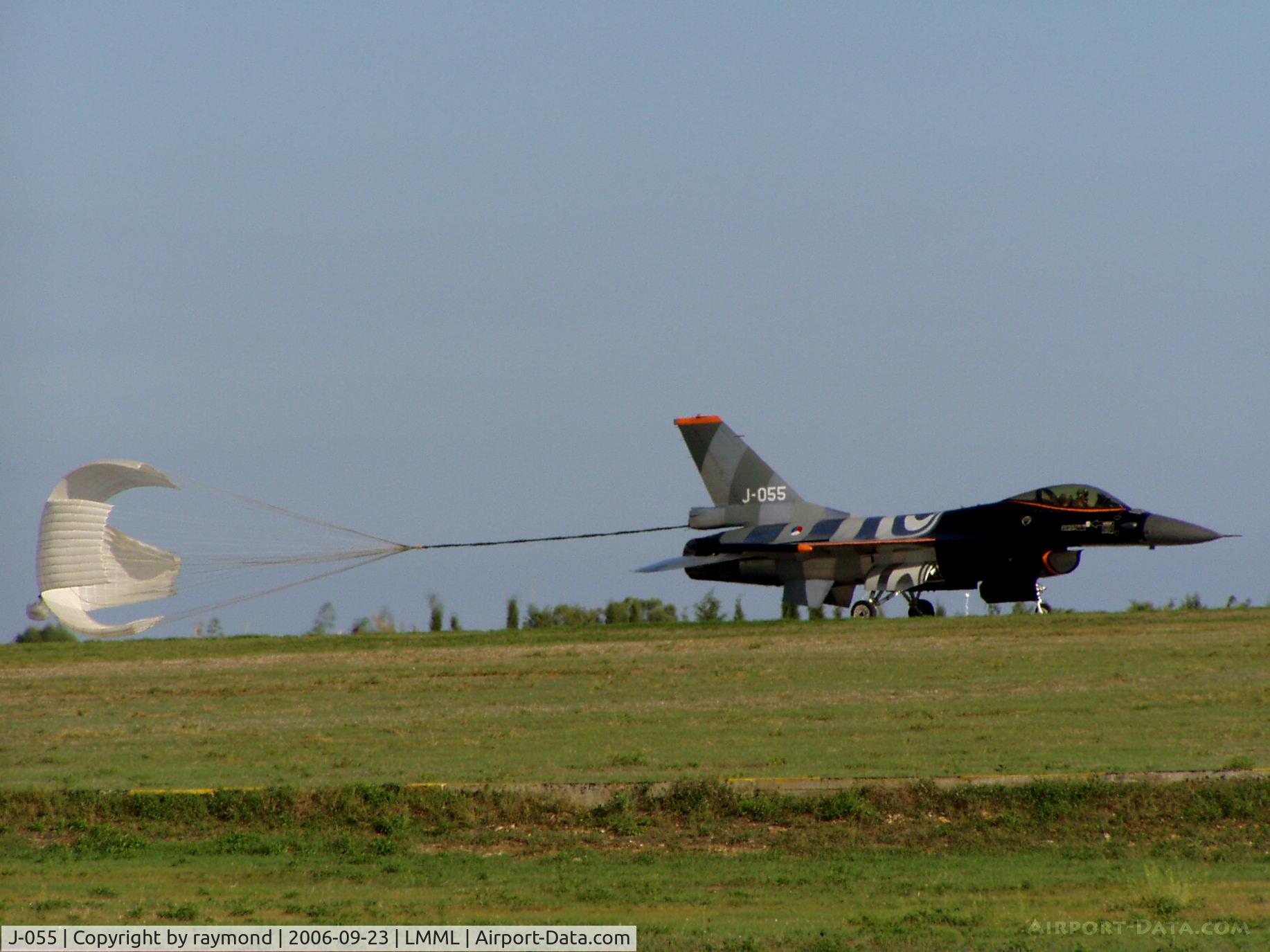 J-055, Fokker F-16AM Fighting Falcon C/N 6D-138, F16 J-055 RNLAF