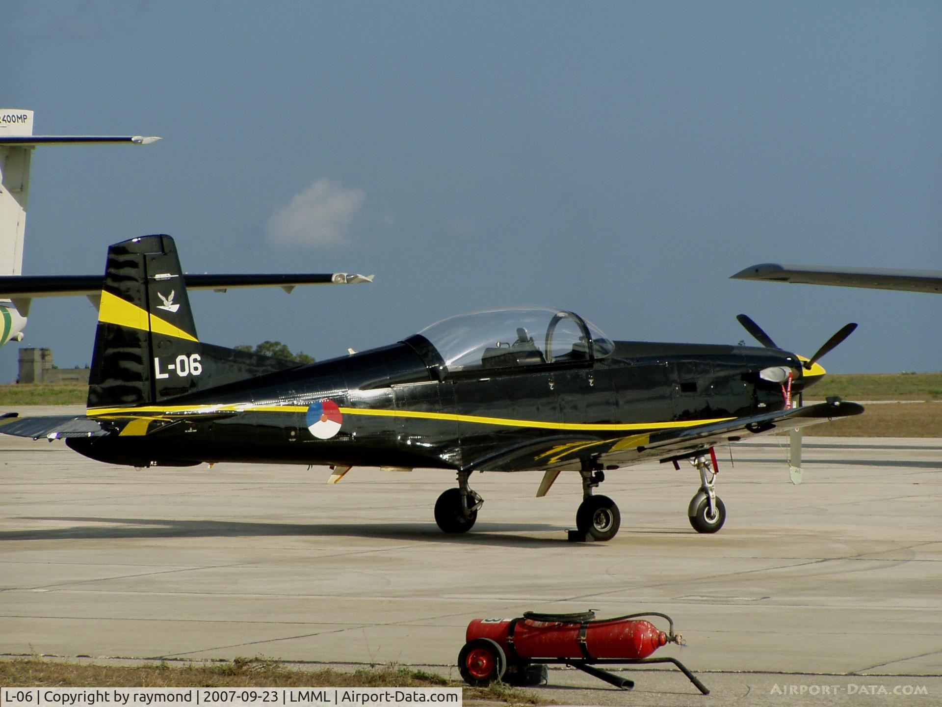 L-06, Pilatus PC-7 Turbo Trainer C/N 543, PC-7 L-06 RNLAF