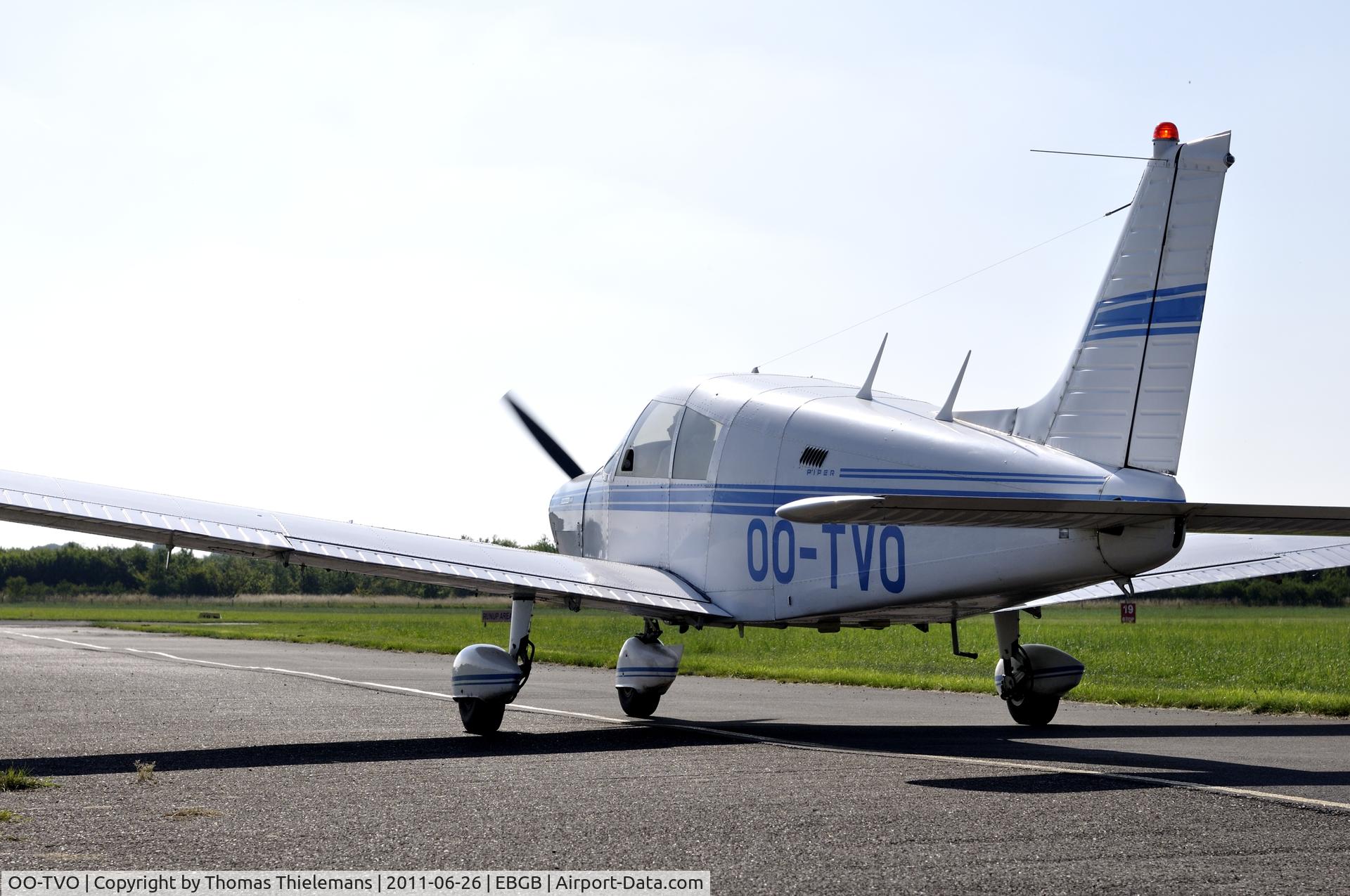 OO-TVO, 1972 Piper PA-28-140 Cherokee F C/N 28-7325008, /