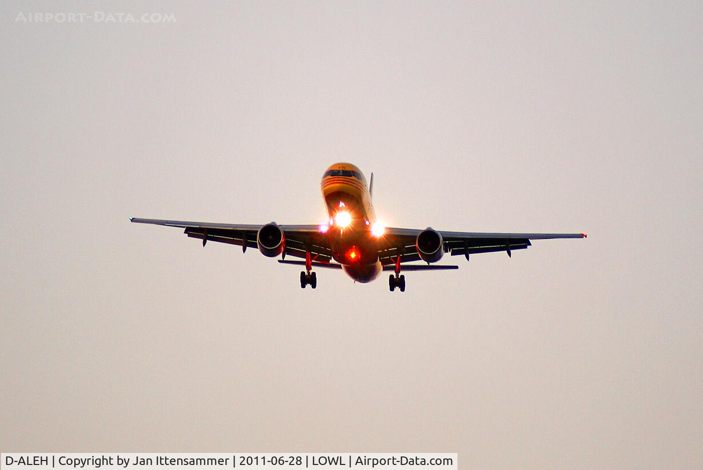 D-ALEH, 1986 Boeing 757-236/SF C/N 23492, D-ALEH @ LOWL