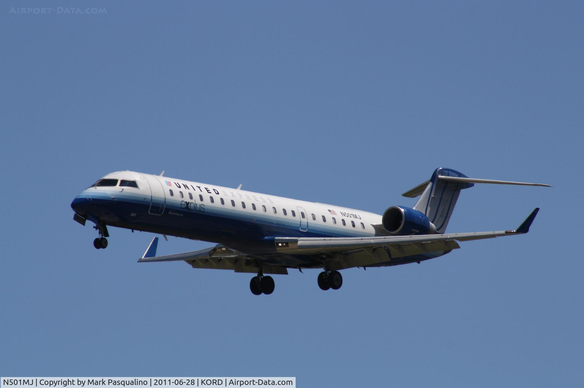 N501MJ, 2002 Canadair CL-600-2C10 Regional Jet CRJ-700 C/N 10047, CL-600-2C10