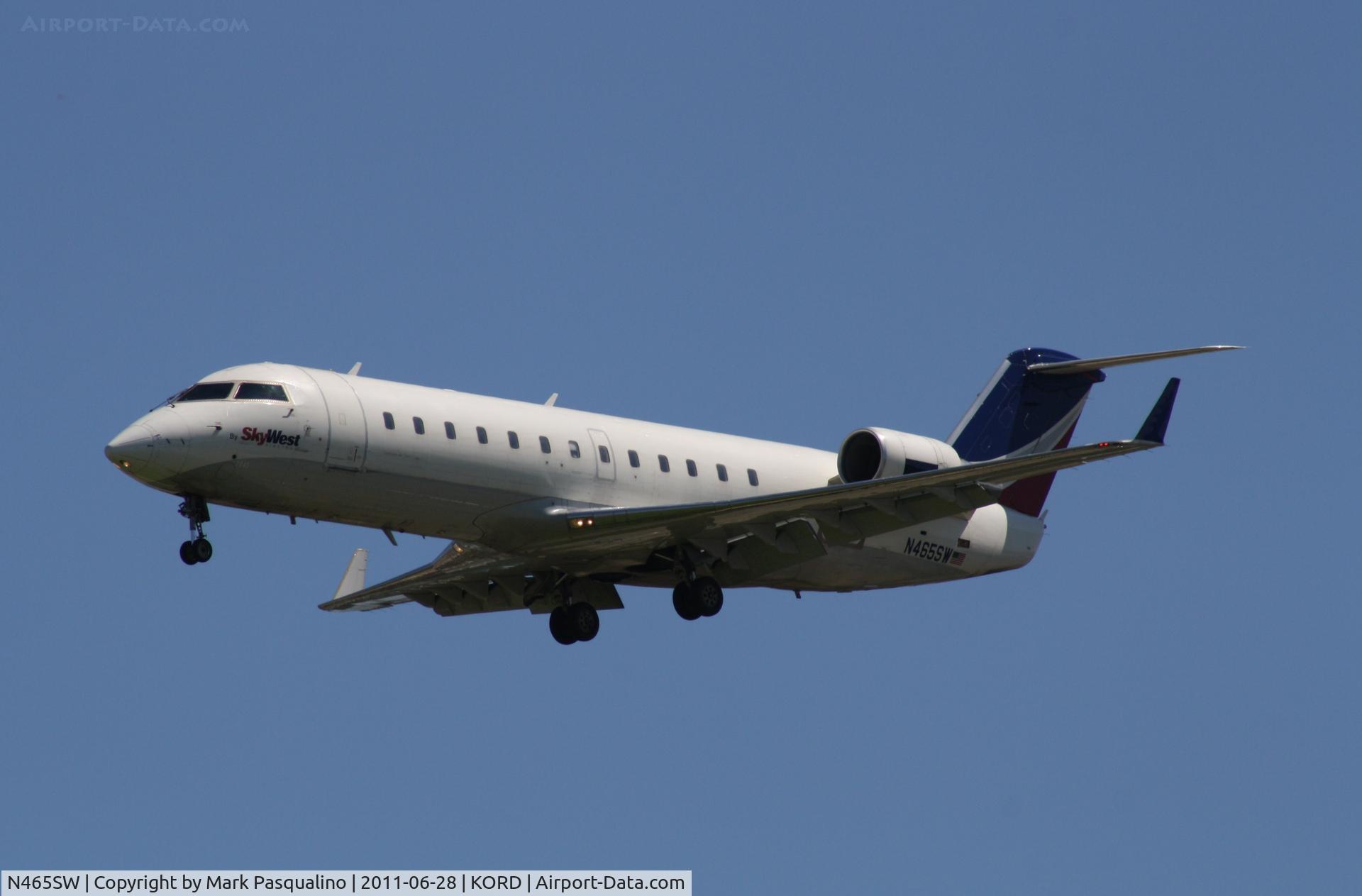 N465SW, 2003 Bombardier CRJ-200 (CL-600-2B19) C/N 7845, CL-600-2B19