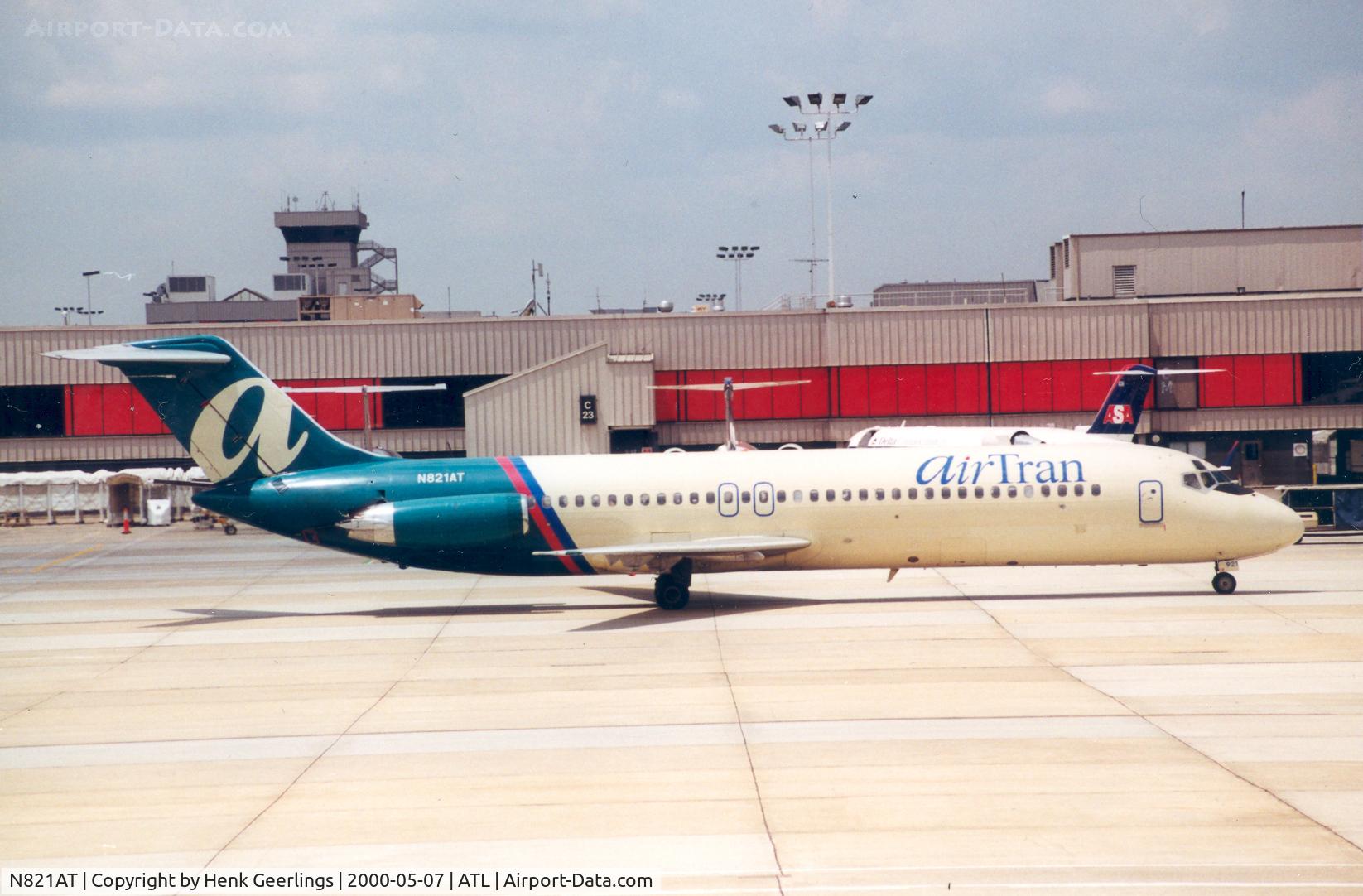 N821AT, 1968 Douglas DC-9-32 C/N 47284, Air Tran