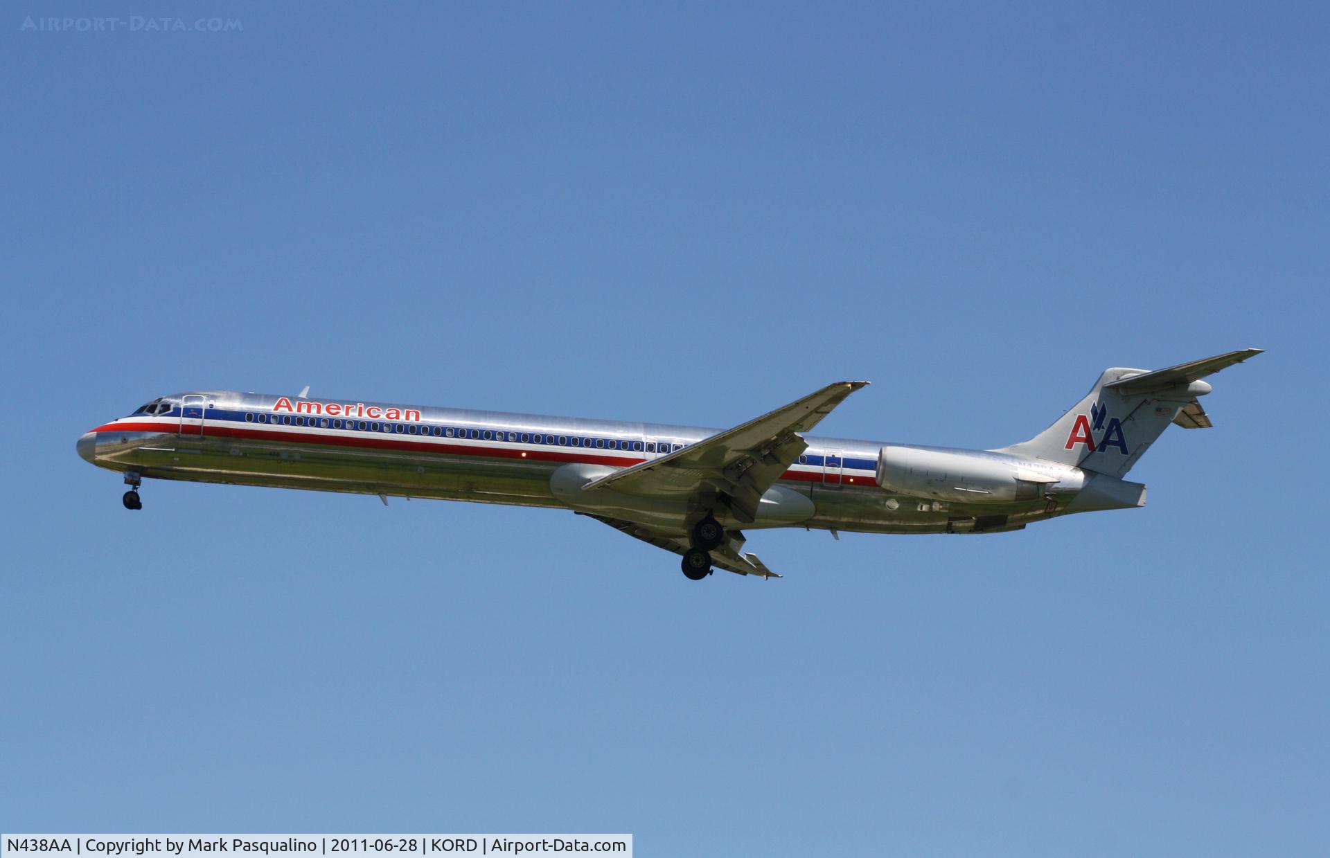 N438AA, 1987 McDonnell Douglas MD-83 (DC-9-83) C/N 49456, MD-83