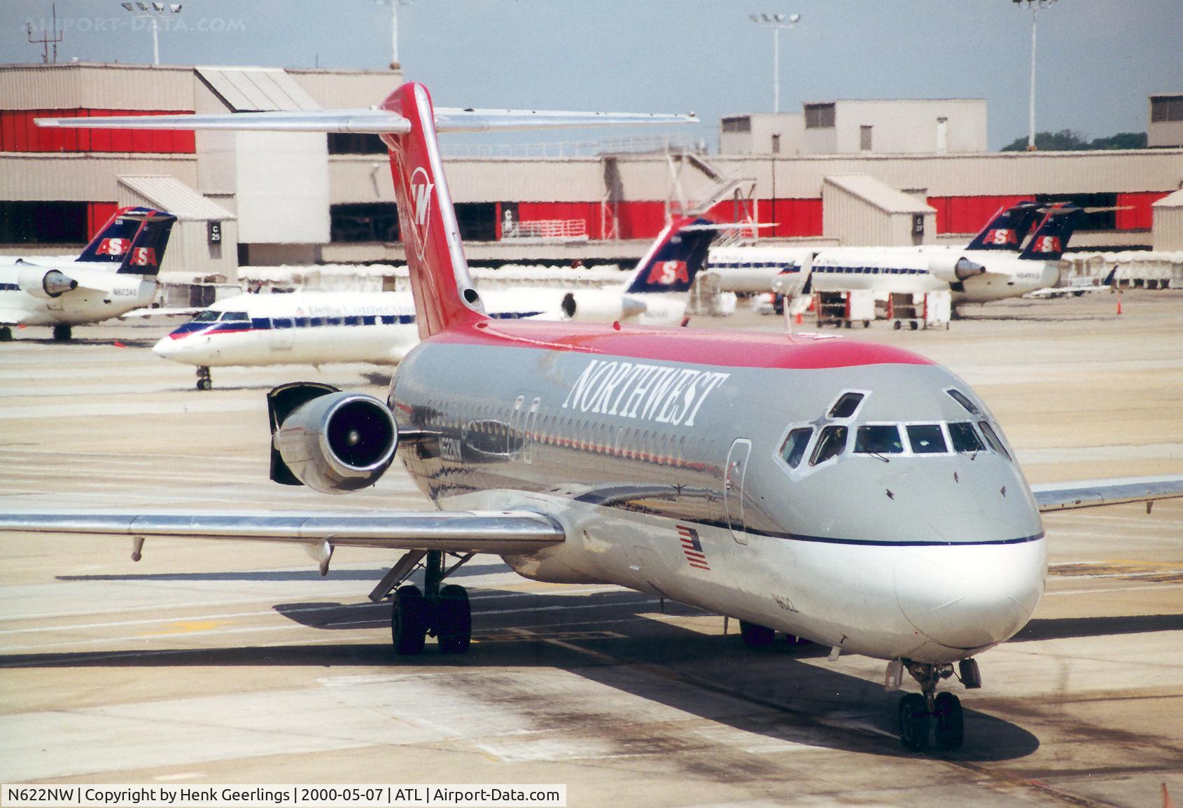 N622NW, 1972 Douglas DC-9-32 C/N 47575, Northwest