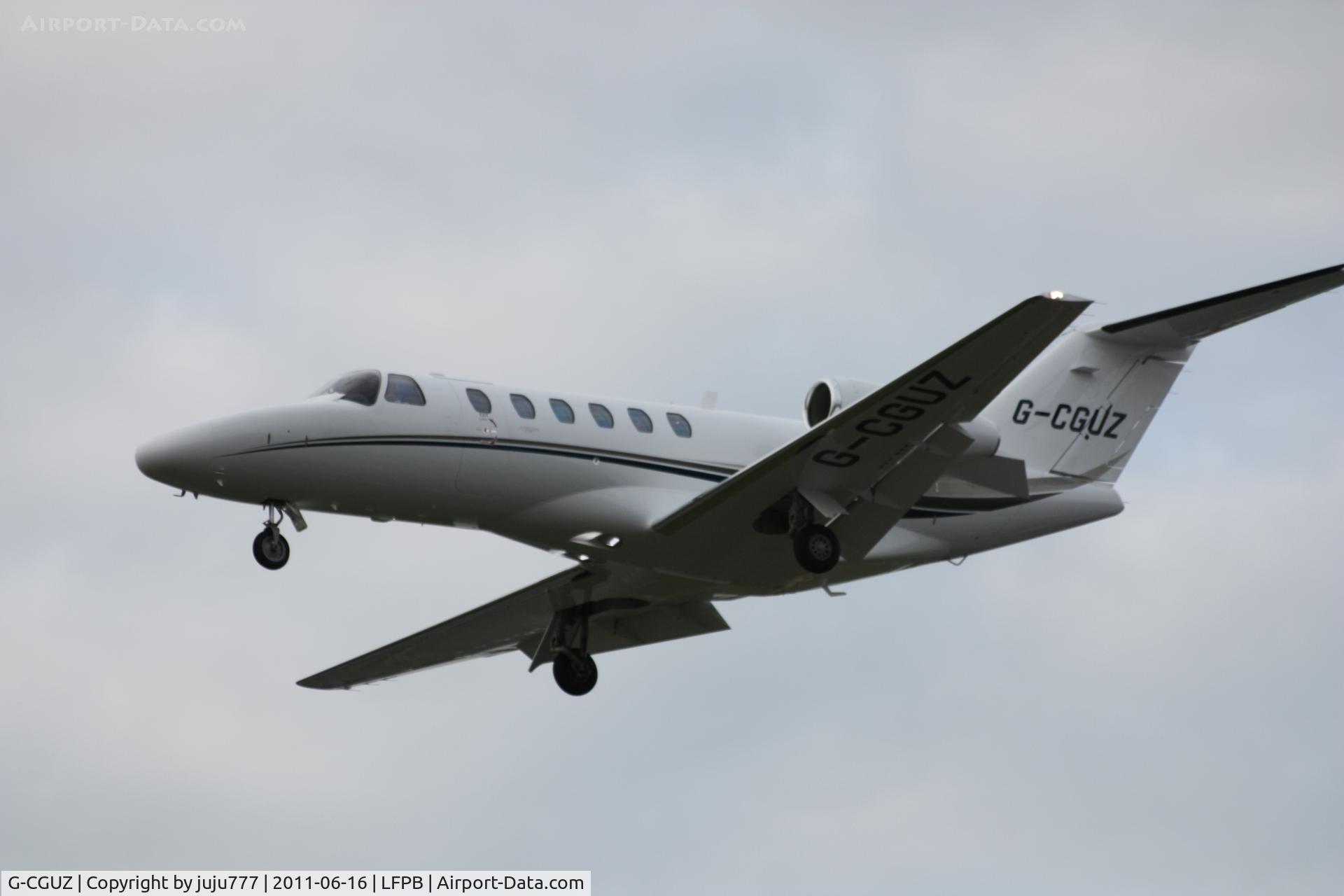 G-CGUZ, 2011 Cessna 525A  Citation CJ2+ C/N 525A-0473, on transit at Le Bourget