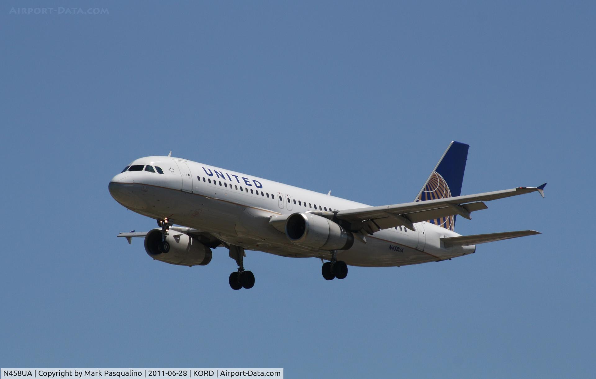 N458UA, 2000 Airbus A320-232 C/N 1163, Airbus A320