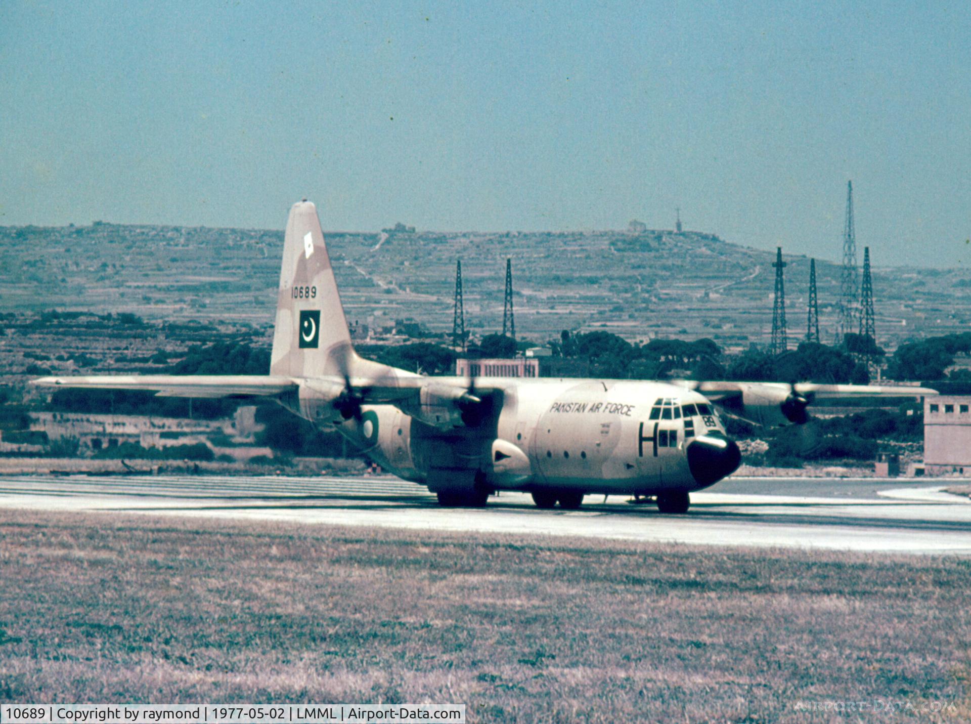 10689, 1965 Lockheed C-130E Hercules C/N 382-4119, C130E Hercules 10689/H Pakistan Air Force