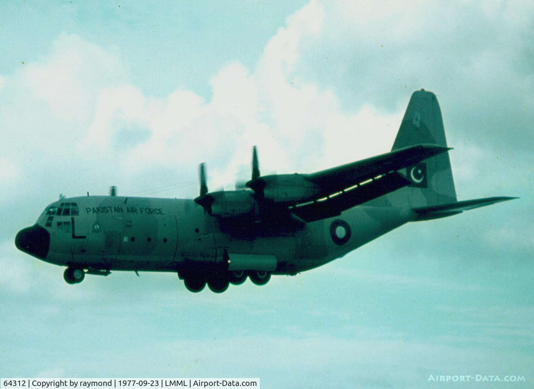 64312, Lockheed C-130E Hercules C/N 382-4153, C130E Hercules 64312 Pakistan Air Force