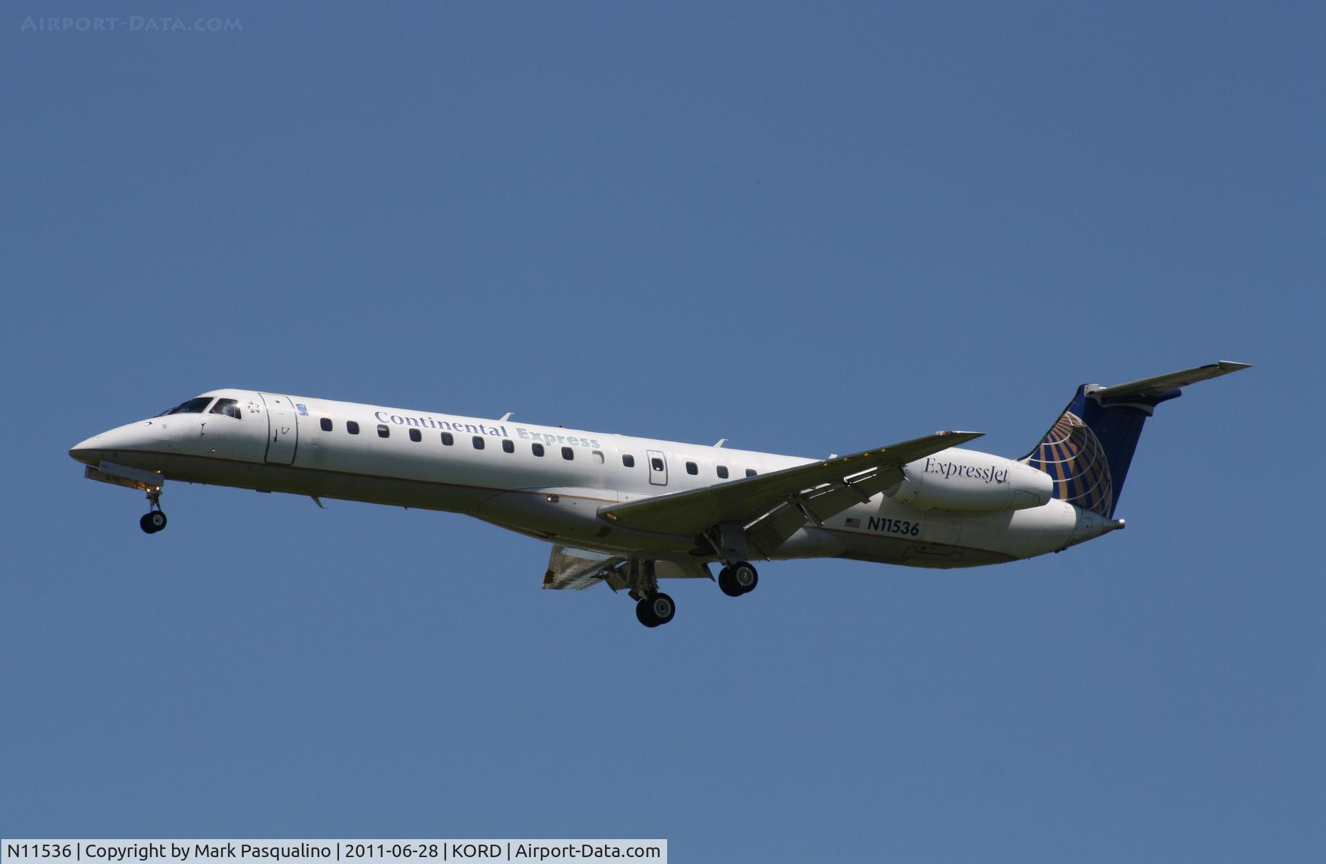 N11536, 2001 Embraer ERJ-145LR (EMB-145LR) C/N 145520, EMB-145LR
