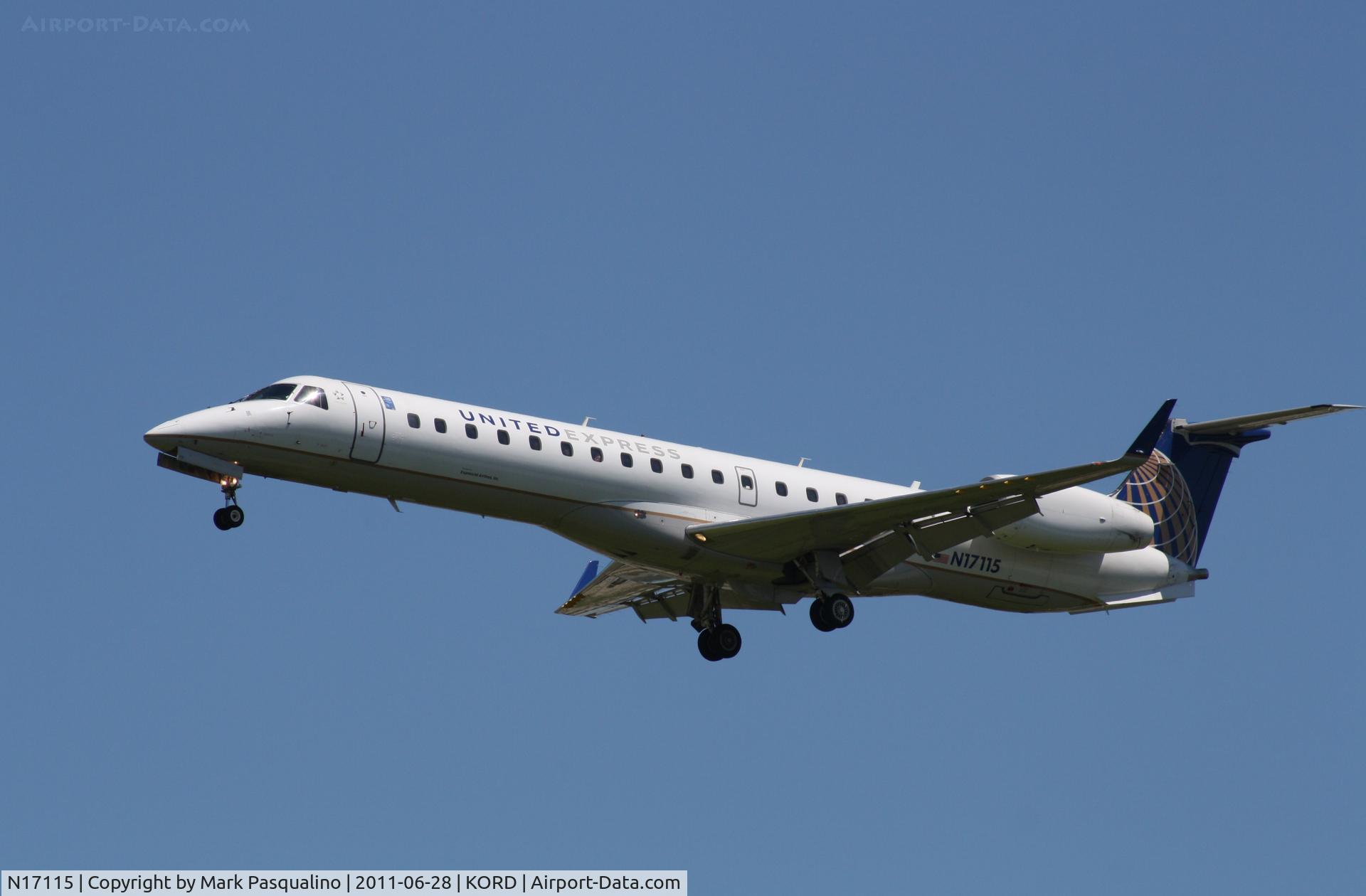 N17115, 2002 Embraer ERJ-145XR (EMB-145XR) C/N 145666, EMB-145XR