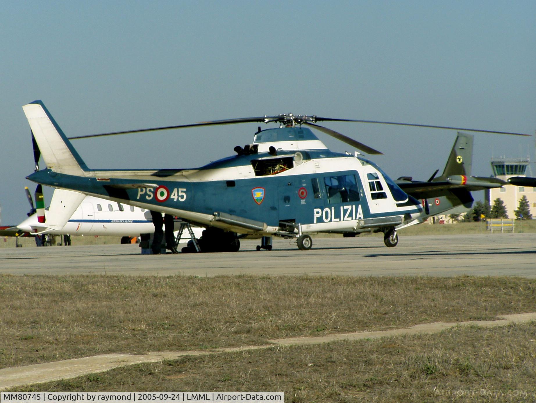 MM80745, Agusta A-109A Hirundo C/N 7161, A109 MM80745/PS-45 Polizia di Stato