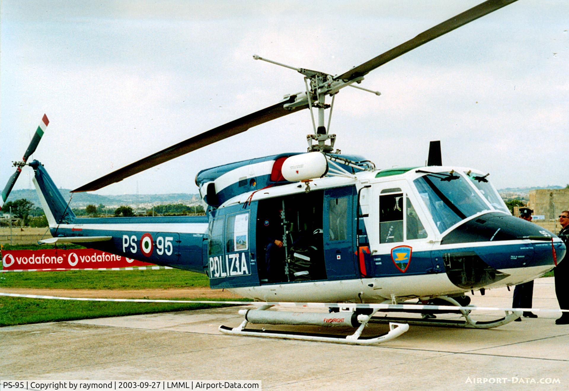 PS-95, Agusta AB-212ASW C/N 5840, AB212 PS-95 Polizia di Stato