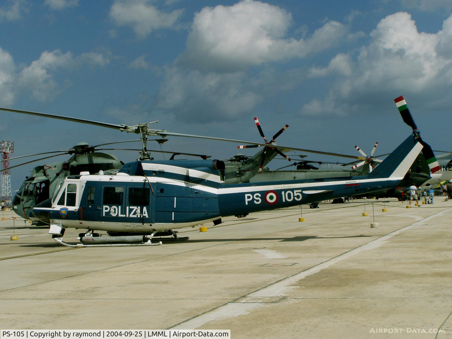 PS-105, Agusta AB-212 C/N 5846, AB212 PS-105 Polizia di Stato