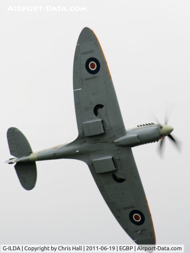 G-ILDA, 1944 Supermarine 509 Spitfire TR.IXc C/N CBAF.10164, displaying at the Cotswold Airshow 2011