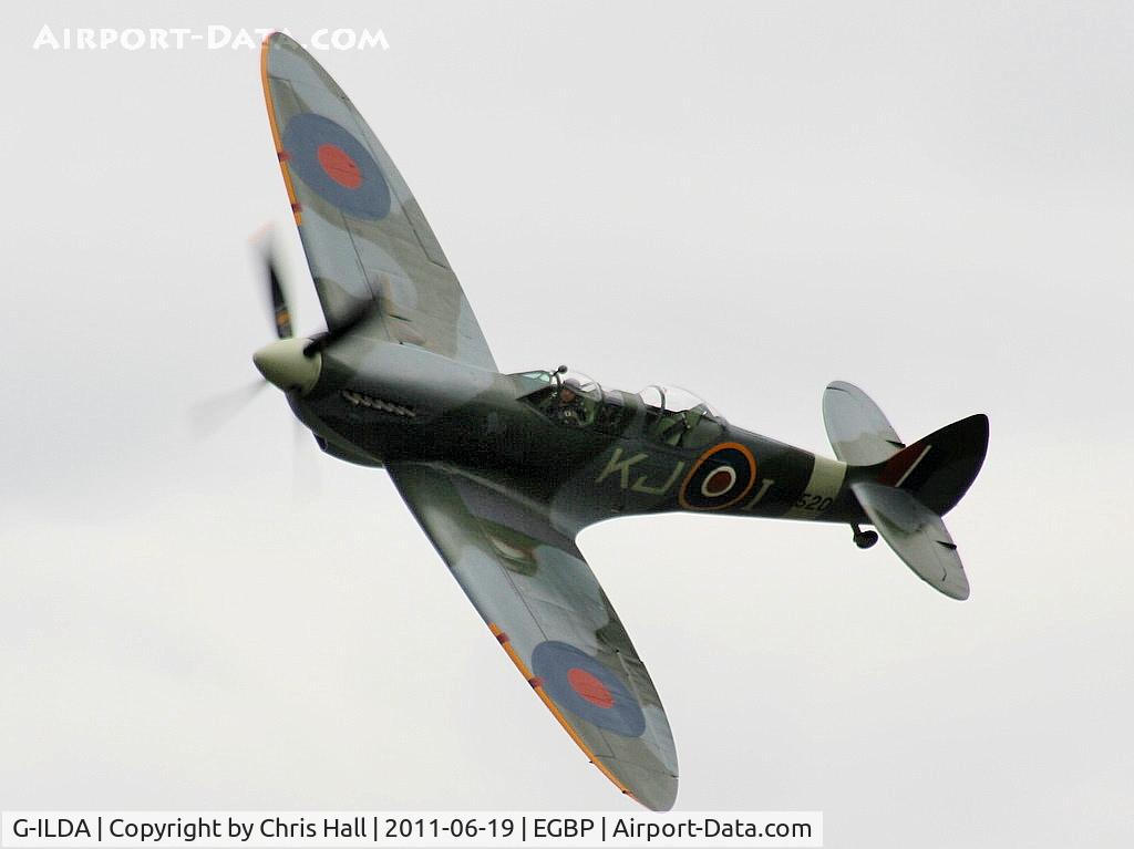 G-ILDA, 1944 Supermarine 509 Spitfire TR.IXc C/N CBAF.10164, displaying at the Cotswold Airshow 2011