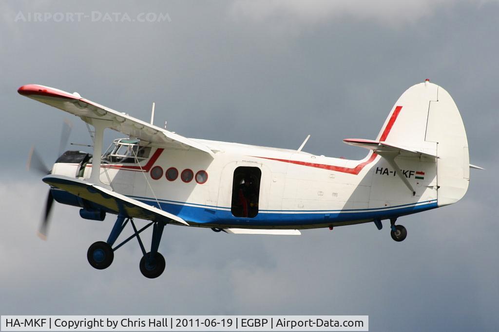 HA-MKF, 1985 Antonov An-2TP C/N 1G233-43, at the Cotswold Airshow 2011