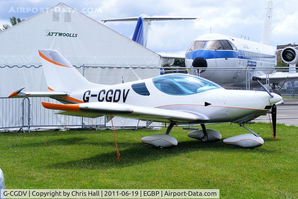 G-CGDV, 2009 CZAW Sportcruiser C/N 09SC285, on static display at the Cotswold Airshow