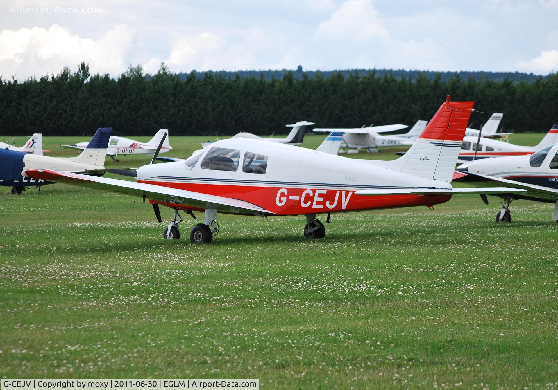 G-CEJV, 1989 Piper PA-28-161 Cadet C/N 28-41225, Piper PA-28-161 Cadet at White Waltham. Ex N144ND