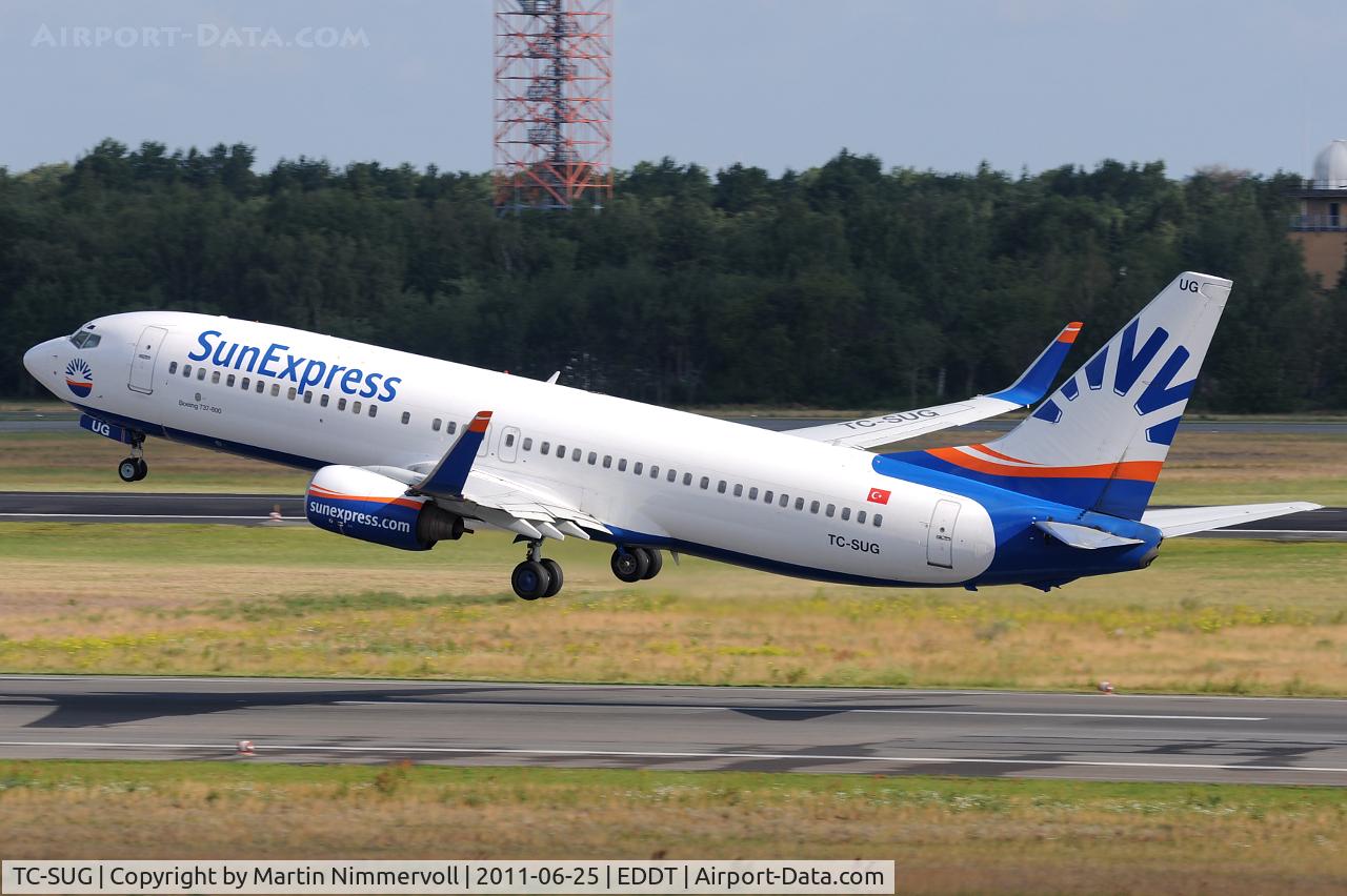 TC-SUG, 2002 Boeing 737-8CX C/N 32365, Sunexpress