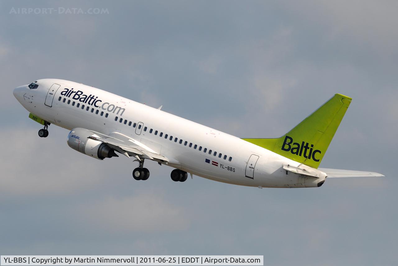 YL-BBS, 1999 Boeing 737-31S C/N 29267, Air Baltic