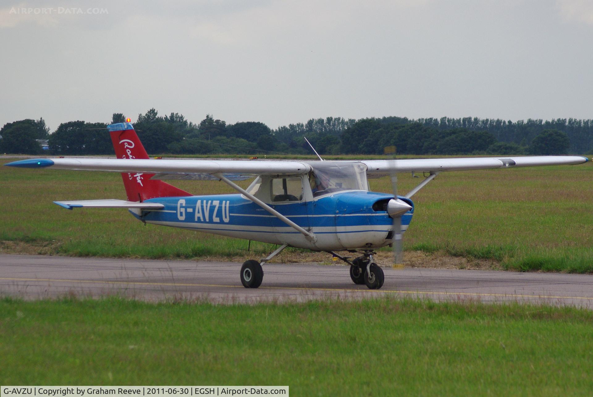 G-AVZU, 1967 Reims F150H C/N 0283, About to depart.