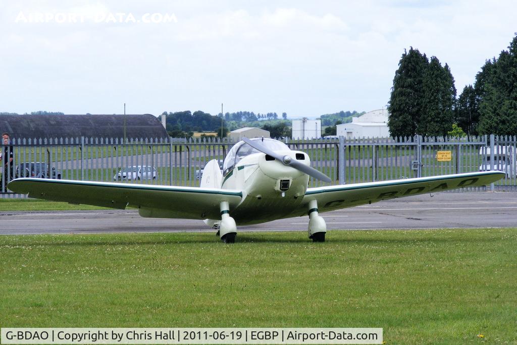G-BDAO, 1949 SIPA S91 C/N 2, visitor to the Cotswold Airshow