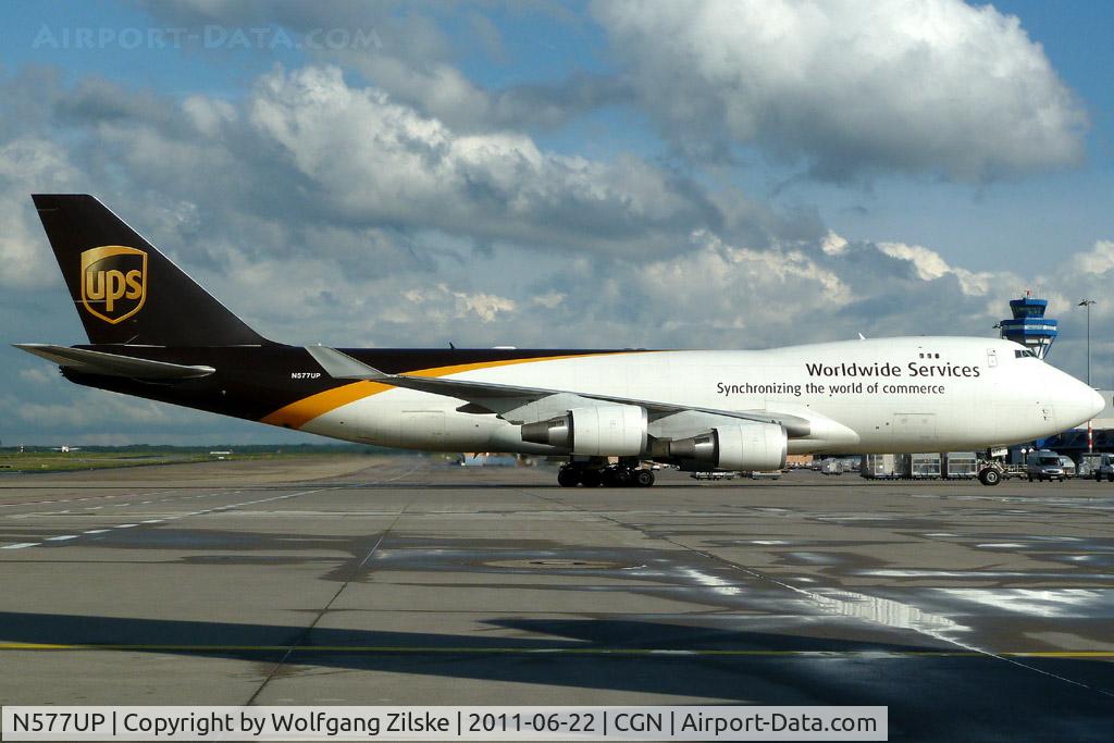 N577UP, 2009 Boeing 747-44AF C/N 35666, visitor