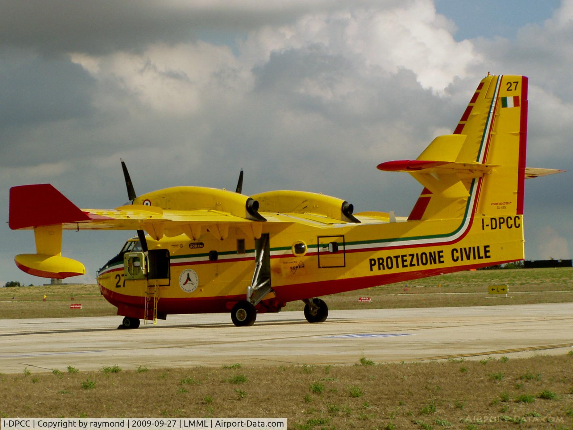 I-DPCC, 1995 Canadair CL-215-6B11 CL-415 C/N 2006, CL-415 I-DPCC Protezione Civile