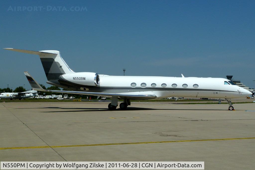 N550PM, 2010 Gulfstream Aerospace GV-SP (G550) C/N 5252, visitor
