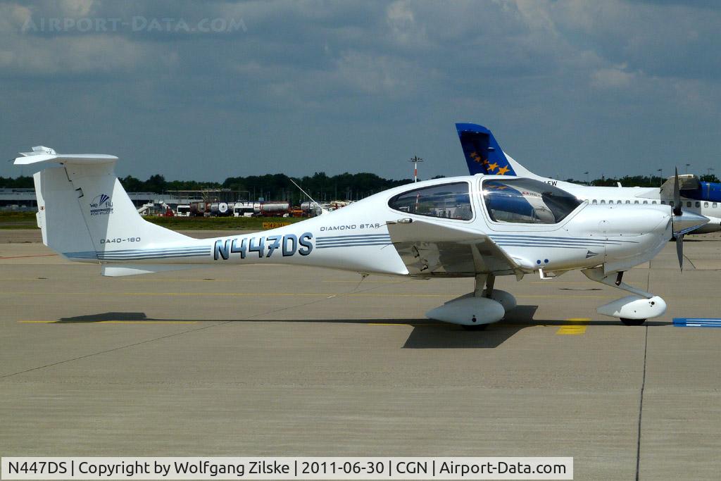 N447DS, 2004 Diamond DA-40 Diamond Star C/N 40.417, visitor