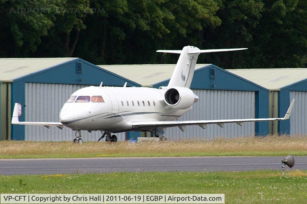 VP-CFT, 1990 Canadair Challenger 601-3A (CL-600-2B16) C/N 5067, visitor to the Cotswold Airshow