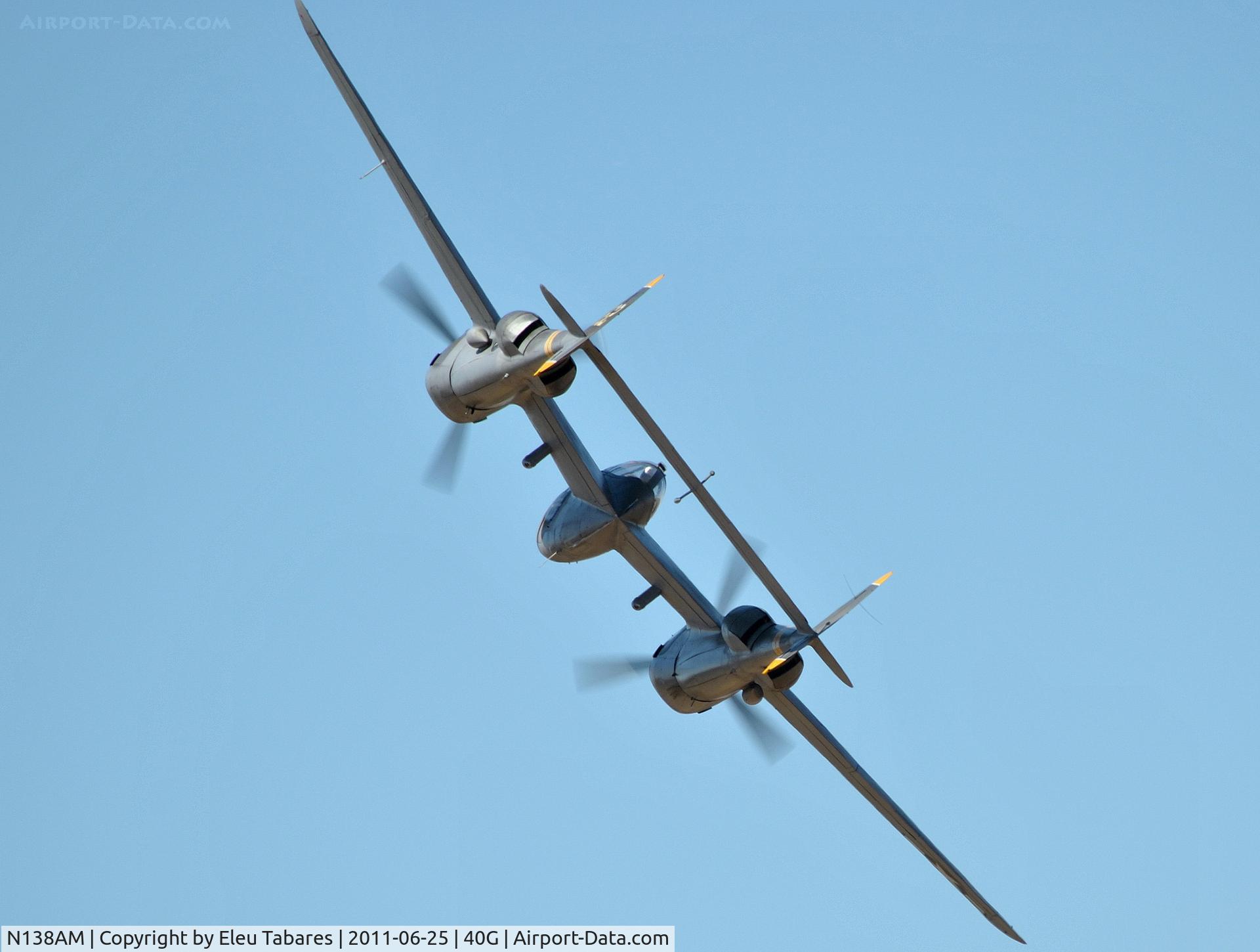 N138AM, 1943 Lockheed P-38J Lightning C/N 44-23314, Taken during High Country Fly-In in Valle, Arizona.