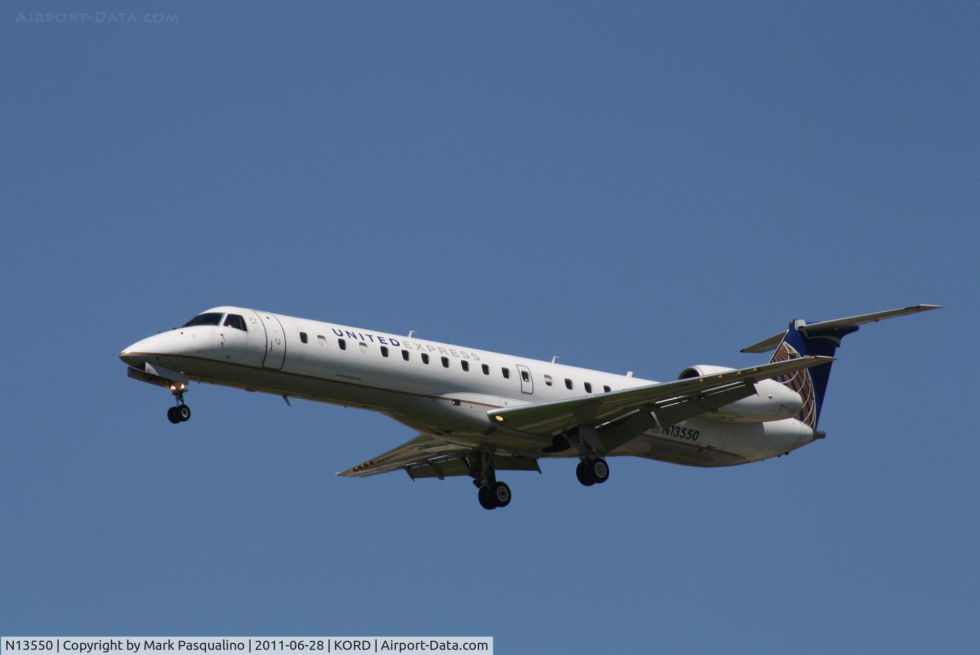 N13550, 2002 Embraer ERJ-145LR (EMB-145LR) C/N 145575, EMB-145LR
