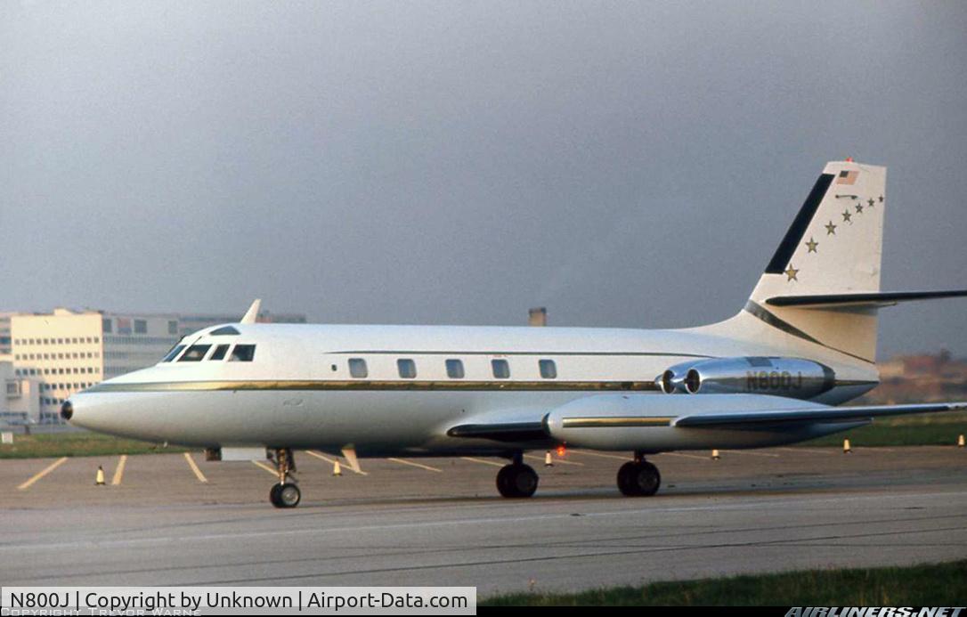 N800J, 1966 Lockheed L-1329 Jetstar 731 C/N 5087, Johnson & Johnson N800J