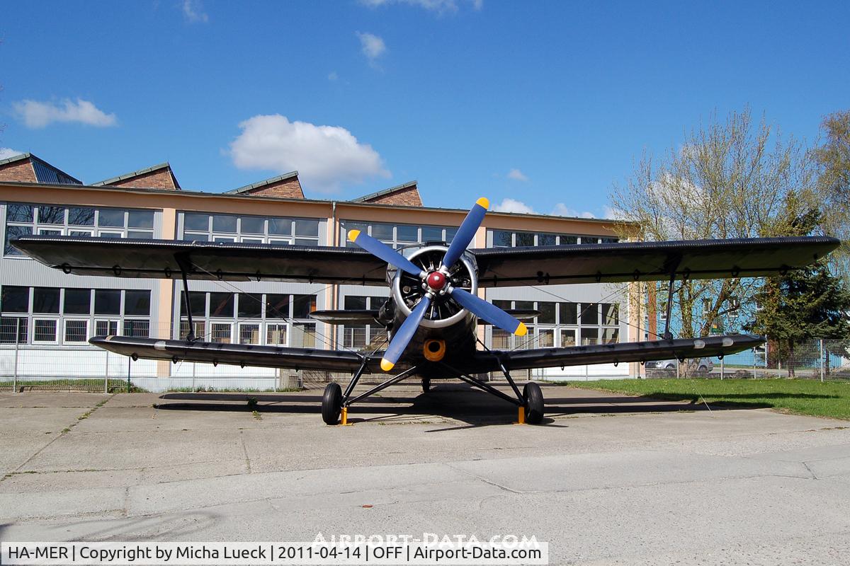 HA-MER, Antonov An-2R C/N 1G194-27, At the Museum fuer Luftfahrt und Technik, Wernigerode, Germany