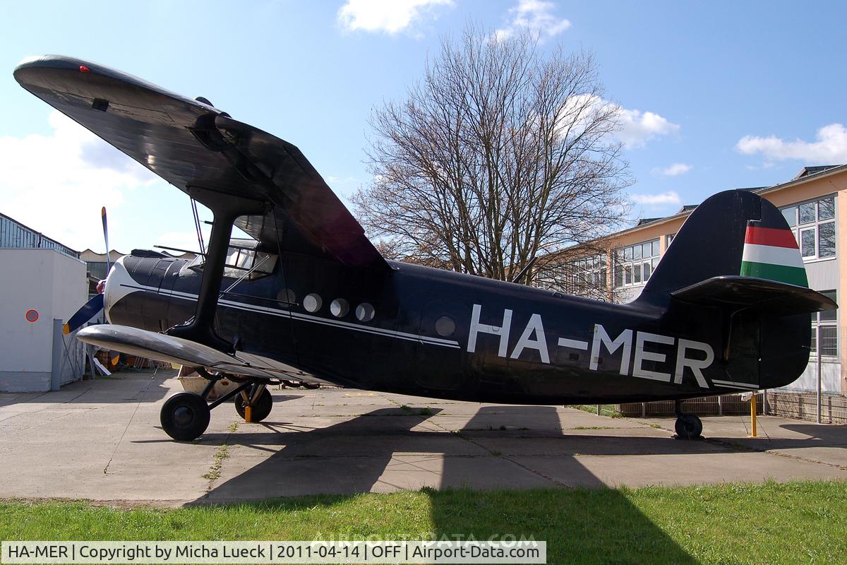 HA-MER, Antonov An-2R C/N 1G194-27, Museum fuer Luftfahrt und Technik, Wernigerode, Germany