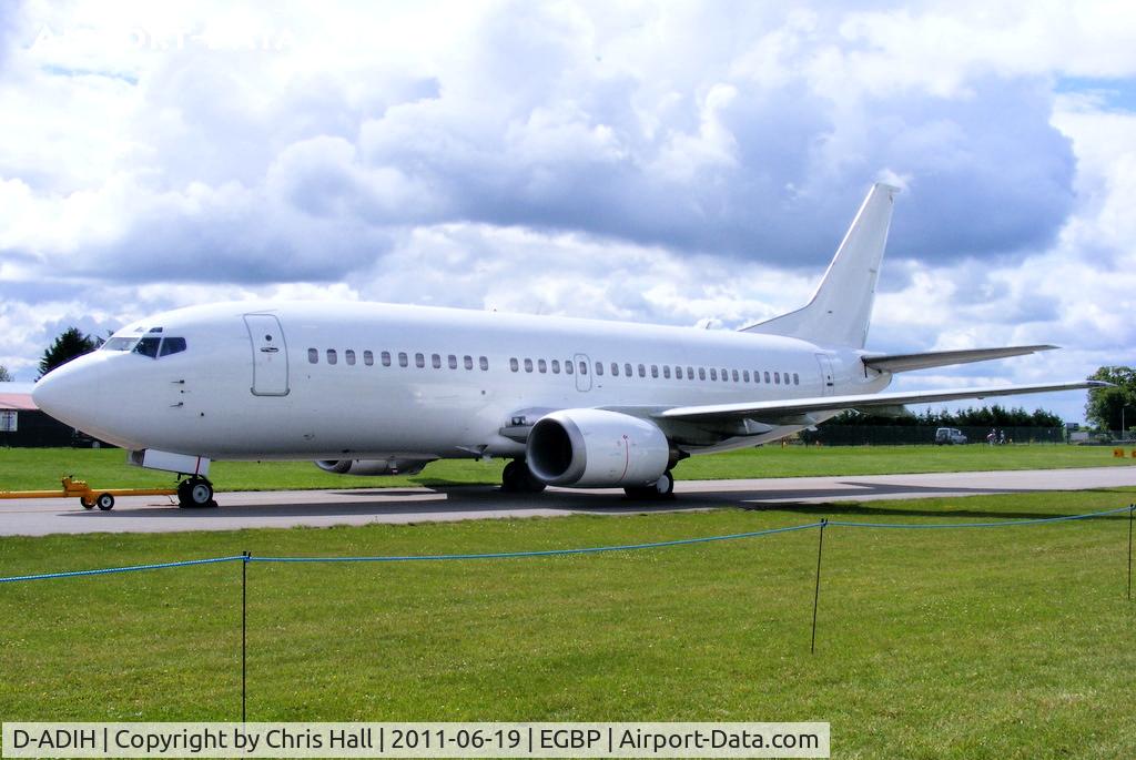 D-ADIH, 1988 Boeing 737-3Y0 C/N 23921, ex Germania B737 in storage at Kemble