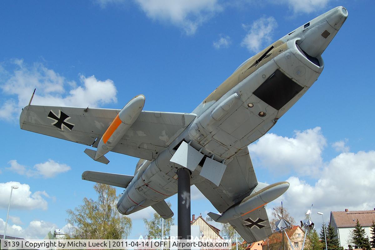 31 39, Fiat G-91R/3 C/N D407, Museum fuer Luftfahrt und Technik, Wernigerode, Germany