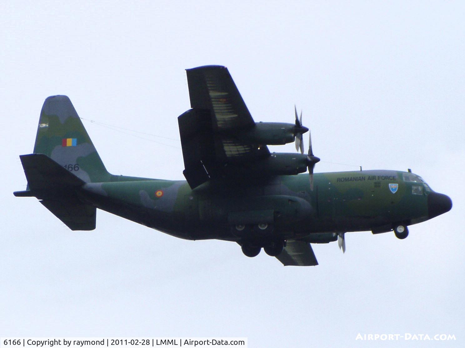 6166, Lockheed C-130B Hercules C/N 282-3653, C130 Hercules 6166 Romanian Air Force