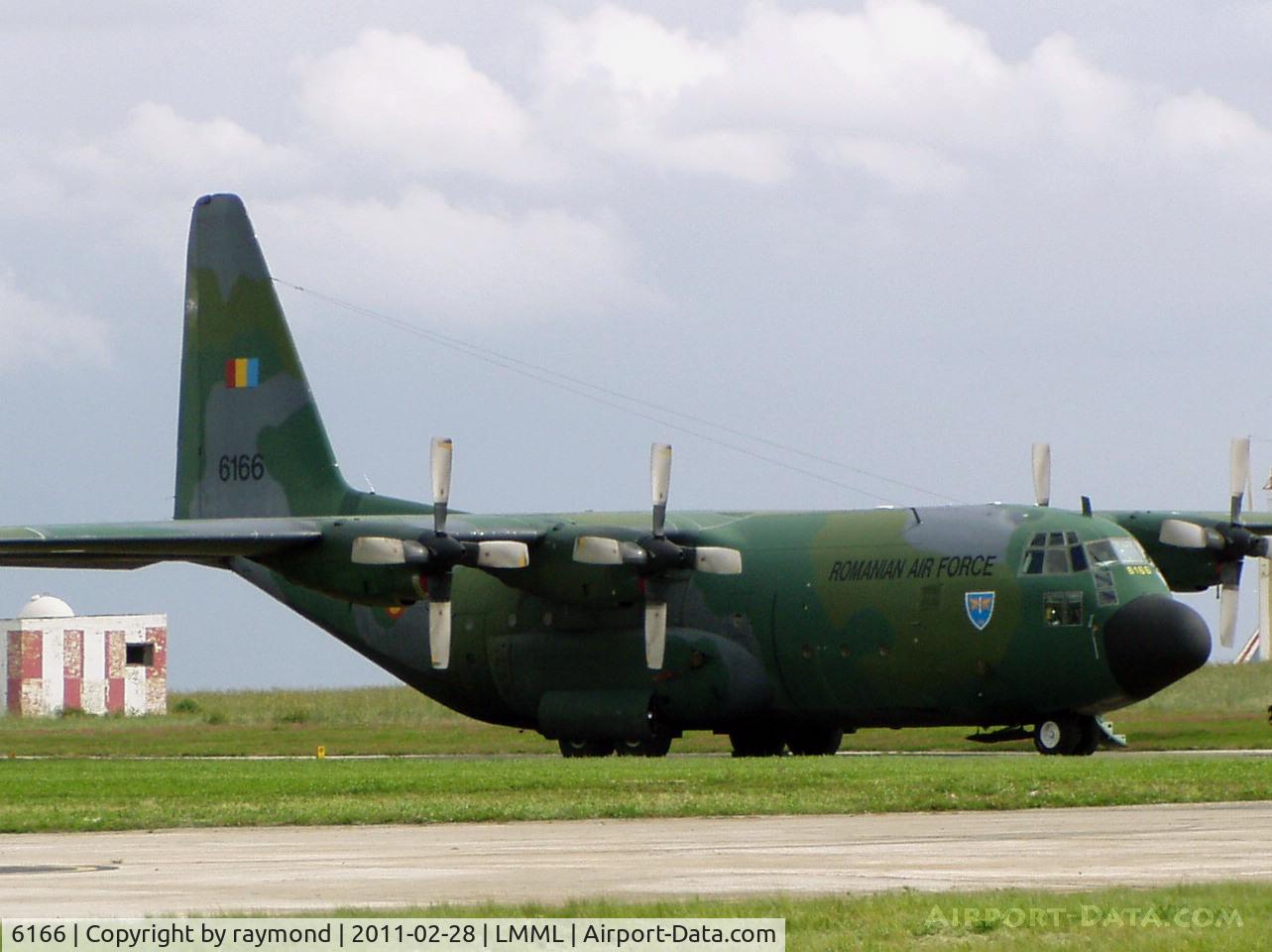 6166, Lockheed C-130B Hercules C/N 282-3653, C130 Hercules 6166 Romanian Air Force