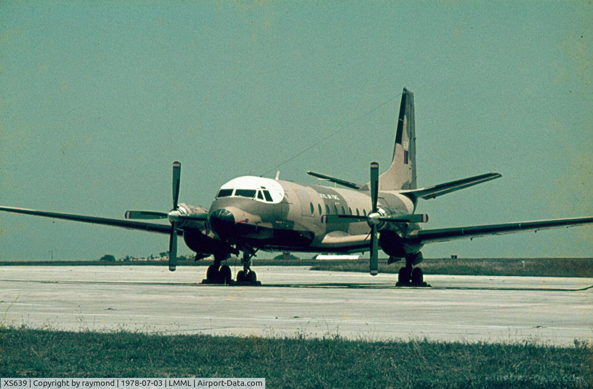 XS639, 1967 Hawker Siddeley HS-780 Andover E3A C/N Set23/BN23, Andover XS638 RAF