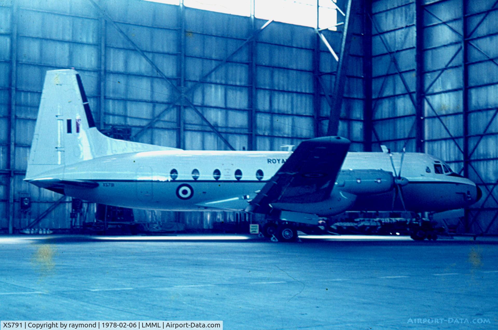 XS791, 1964 Hawker Siddeley HS-748 Andover CC2 C/N 1563, HS748 XS791 RAF
