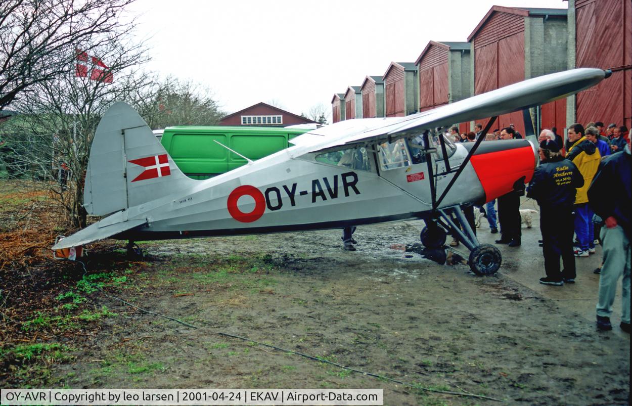 OY-AVR, 1947 SAI KZ VII Laerke C/N 176, Averoere 24.4.01
OY-AVR ex 0-615 RDAF