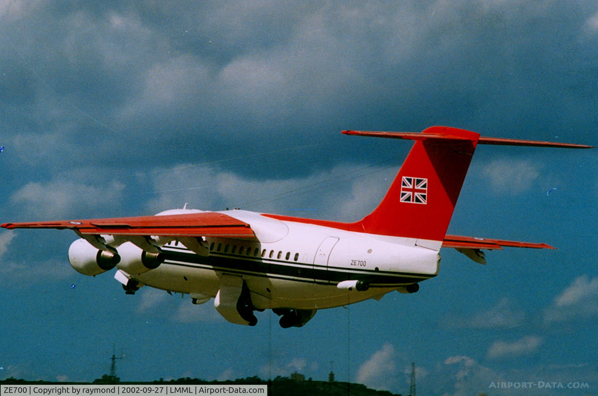 ZE700, 1984 British Aerospace BAe.146-100 CC.2 C/N E1021, Bae146 ZE700 RAF