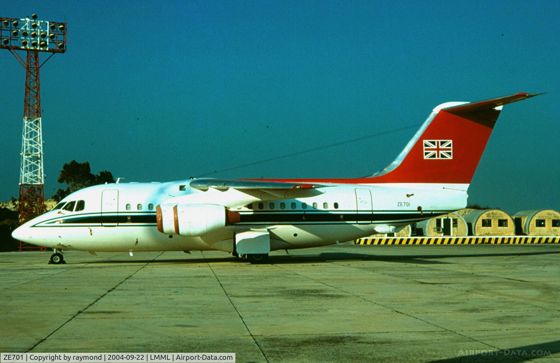 ZE701, 1985 British Aerospace BAe.146 CC.2 C/N E1029, Bae146 ZE701 RAF