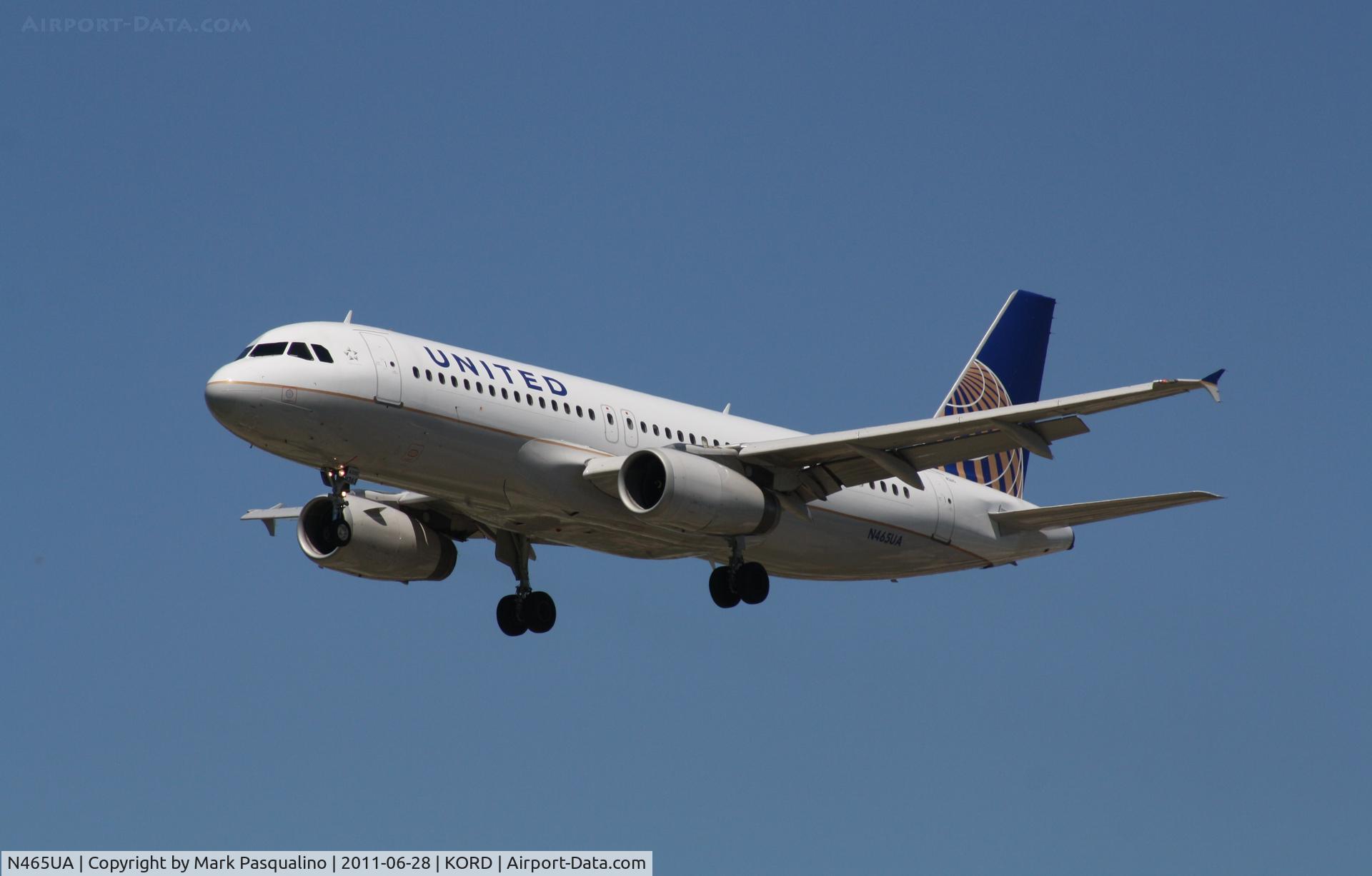 N465UA, 2000 Airbus A320-232 C/N 1341, Airbus A320