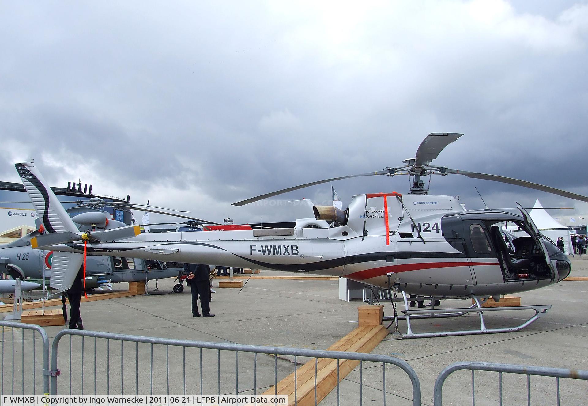 F-WMXB, Airbus Helicopter H175M C/N 5001, Eurocopter AS-350B-3E Ecureuil at the Aerosalon 2011, Paris